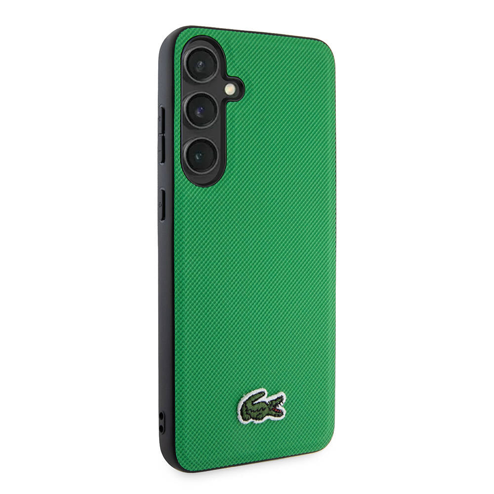 Lacoste Galaxy S24 Plus Orjinal Lisanslı PU Pike Desenli Arka Yüzey İkonik Timsah Dokuma Logolu Kılıf Lacoste Galaxy S24 Plus Orjinal Lisanslı PU Pike Desenli Arka Yüzey İkonik Timsah Dokuma Logolu Kılıf